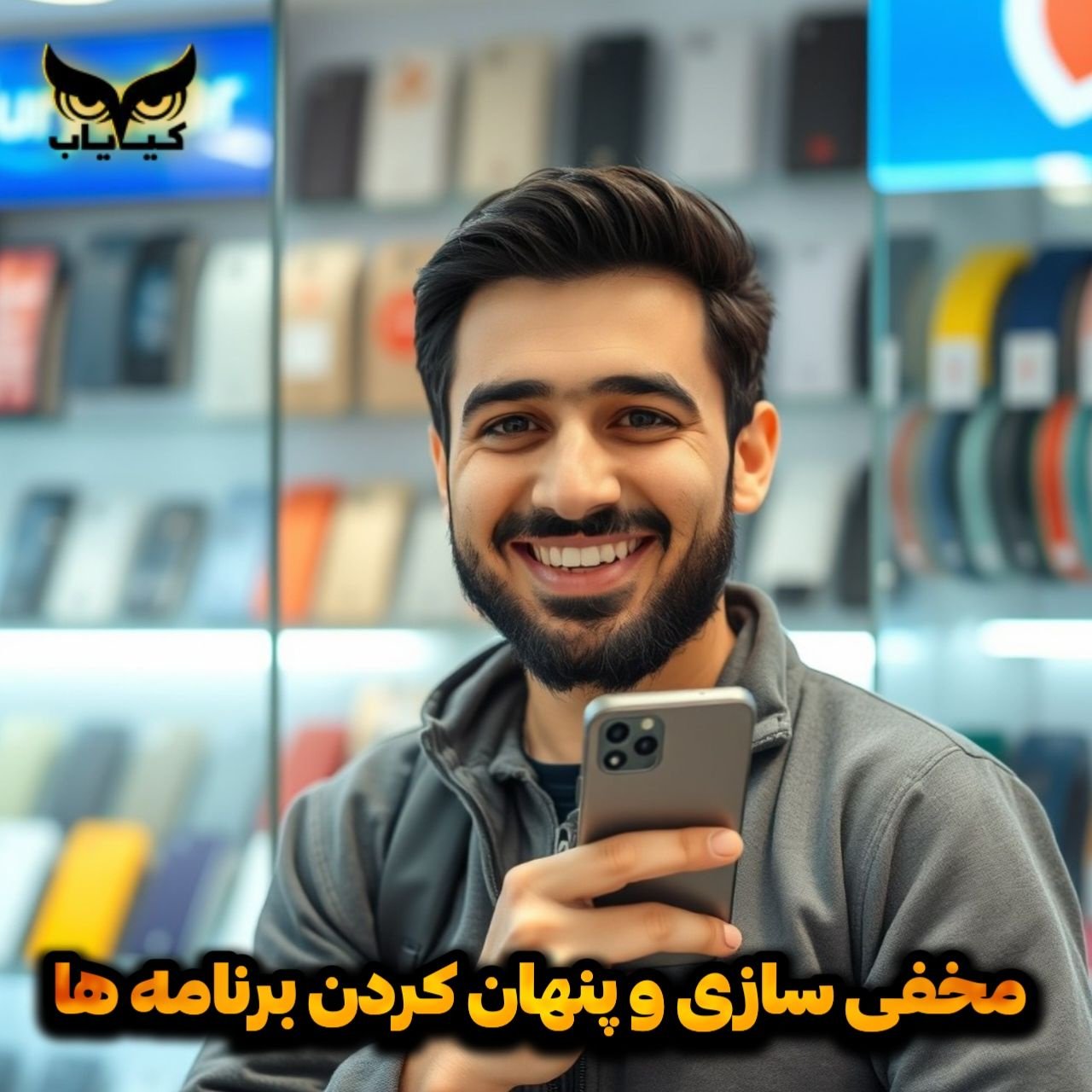 نحوه نصب و استفاده از برنامه مخفی‌ساز